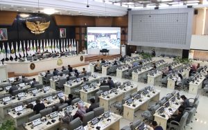 Rapat Paripurna DPRD Jabar Bahas Jawaban Gubernur atas Pandangan Umum Fraksi-Fraksi terhadap Ranperda P2APBD TA 2023