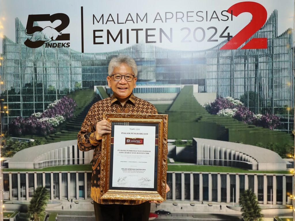 Bank BJB Perkuat Posisi sebagai Emiten Unggul, Raih Penghargaan Indeks TEMPO-IDNFinancials 52