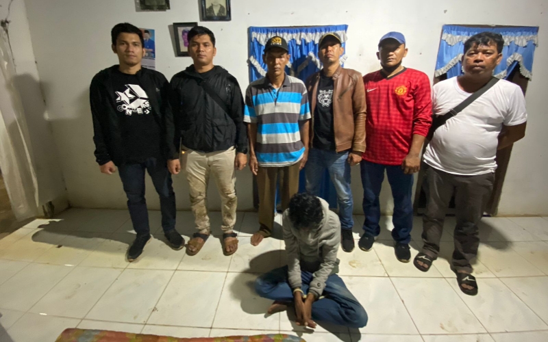 Gerebek Kampung Narkoba, Polres Simalungun Amankan Pengedar Sabu Asal Deli Serdang