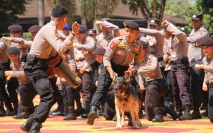 Polres Purwakarta Lakukan Latihan Pengamanan Pilkada 2024
