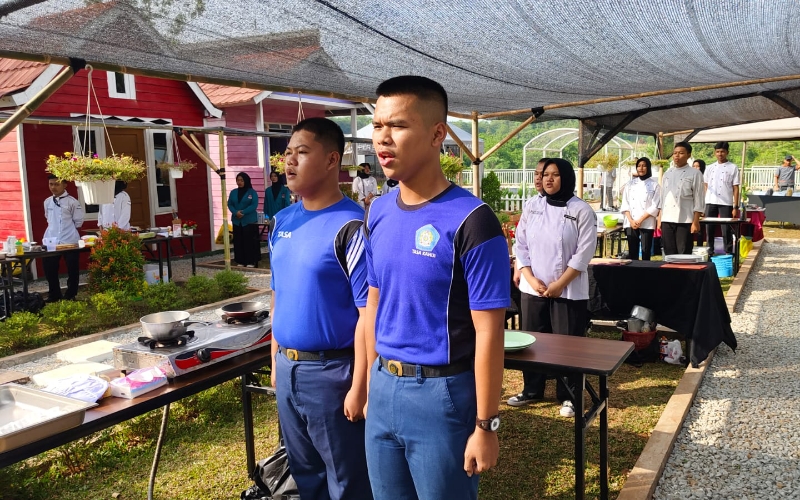 Harper Cooking Competition Antar SMK di Purwakarta Asah Kemampuan Pelajar