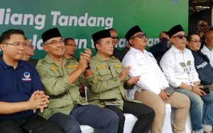 Farhan-Erwin Deklarasi Maju di Pilwalkot Bandung 2024