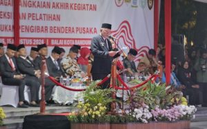 Sebanyak 100 Anggota Paskibraka Dikukuhkan, Bambang Tirtoyuliono Sampaikan Hal Ini
