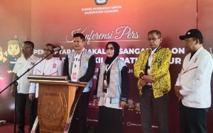 Daftar ke KPU, Deden-Neneng Resmi Maju di Pilkada Cianjur 2024