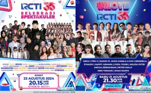 HUT RCTI ke-35, Dewa 19 hingga JKT48 Siap Guncang Panggung