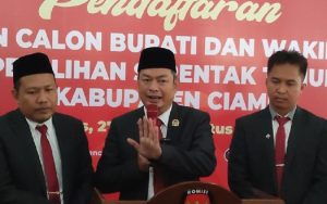 Herdiat-Yana dapat Nomor Urut Dua, KPU Ciamis: Kotak Kosong No 1!