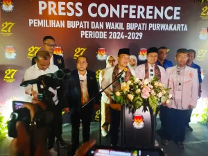 Jadi Yang Terakhir Mendaftar ke KPU Purwakarta, Ini Pesan Paslon Yadi-Pipin