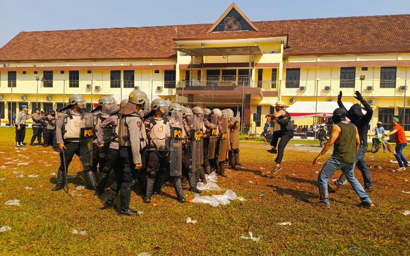 Ada Kerusuhan di Mapolres Purwakarta, Ternyata Ini yang Terjadi