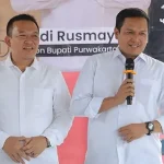 Yadi Rusmayadi (kiri) dan Pipin Sopian (kanan) yang resmi diusung Partai NasDem untuk maju pada Pilkada Purwakarta 2024 sebagai pasangan calon bupati dan wakil bupati Purwakarta (Foto Instagram @aayadi_official)