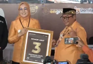 Calon Bupati Purwakarta Cantik Ini Dapat Nomor Urut 3, Ambu Anne: Konsep Islam dan Simbol Persatuan