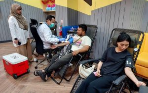 Hari Palang Merah Indonesia, Timezone Indonesia Gandeng PMI Kumpulkan 1.000 Kantung Darah