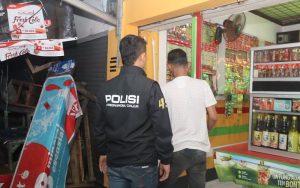 Polisi Tertibkan Knalpot dan Miras saat KRYD di Cianjur