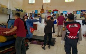 Lapas Kelas IIB Purwakarta Gelar Razia Gabungan Bersama TNI-Polri Dan BNNK