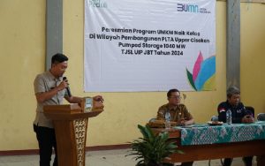 Program TJSL PLN Bantu Warga di Sekitar Proyek PLTA UCPS Kembangkan UMKM