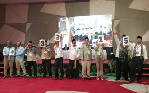 KPU Kota Tasikmalaya Tetapkan Nomor Urut Lima Paslon Pilkada 2024