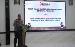 Polres Purwakarta Tingkatkan Koordinasi Agar Pilkada Kondusif