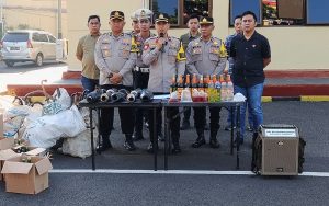 Polres Cianjur Amankan Puluhan Preman saat Operasi KRYD