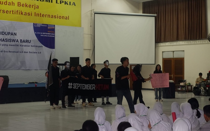 Aksi Refleksi September Hitam, BEM IDE LPKIA Tuntut Keadilan