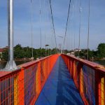 Jembatan Gantung Alun-alun Albar Kota Depok (1)