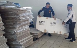 KPU Purwakarta Terima Bilik Suara dan Segel untuk Pilkada 2024