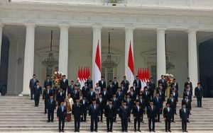Prabowo Subianto Resmi Lantik 48 Menteri dan 5 Pejabat di Kabinet Merah Putih