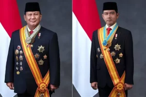 Foto Resmi Presiden Prabowo Subianto dan Wakil Presiden Gibran Rakabuming, Berikut Pedoman Pemasangannya