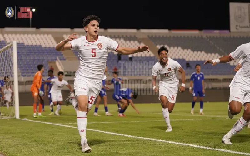 Timnas Indonesia Kalahkan Kuwait di Laga Perdana Gruf G Kualifikasi Piala Asia U-17