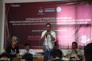Tingkatkan Kesadaran Politik, KPU Jabar Gelar Sosialisasi di Bogor