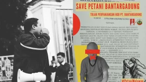Rasa Keadilan Terinjak, Mahasiswa Kecam Kriminalisasi Petani di Sukabumi