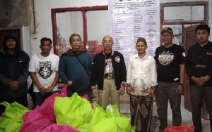 Bagong Mogok Salurkan Bantuan untuk Korban Longsor di Cianjur