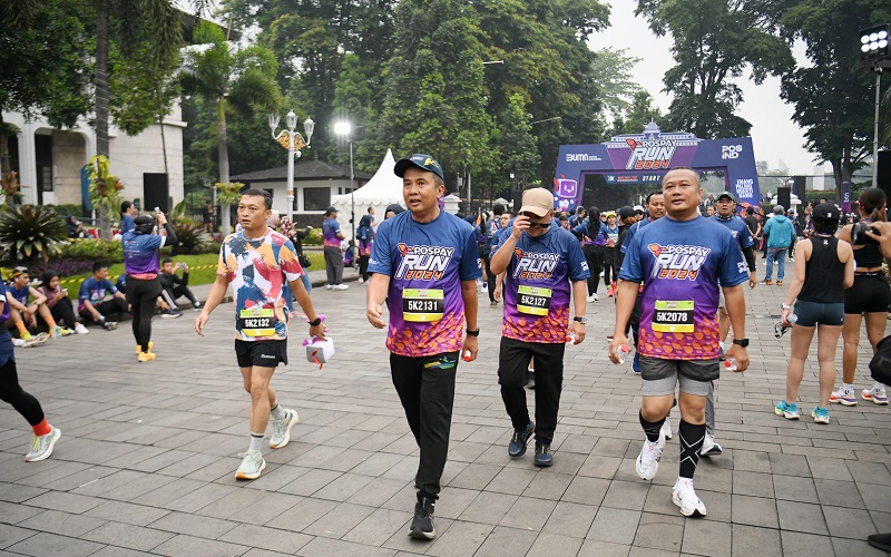 Pospay Run 2024, Bey Machmudin Ajak Warga Hidup Sehat