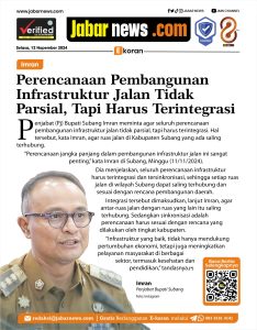 Imran: Perencanaan Pembangunan Infrastruktur Jalan Tidak Parsial, Tapi Harus Terintegrasi