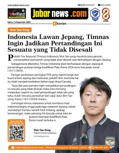 Shin Tae-Yong: Indonesia Lawan Jepang, Jadikan Pertandingan Ini Sesuatu yang Tidak Disesali