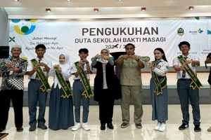 Disdik Jabar Kukuhkan Ratusan Siswa Jadi Duta Sekolah Bakti Masagi, Punya Tiga Tugas Utama