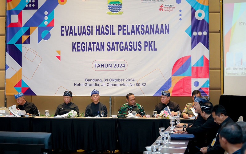 Ini Hasil Evaluasi Satgas PKL Kota Bandung 2024, Pembinaan Terus Dilakukan