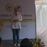 Anggota Komisi VIII DPR RI, Atalia Praratya meresmikan rumah aspirasi