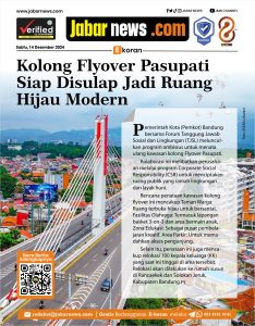 Kolong Flyover Pasupati Bandung Siap Disulap Jadi Ruang Hijau Modern