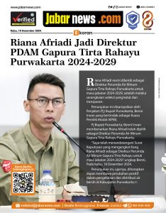 Riana Afriadi Jadi Direktur PDAM Gapura Tirta Rahayu Purwakarta 2024-2029