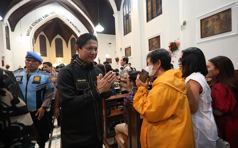 Natal Berjalan Aman dan Damai, Iswara: Bukti Nyata Toleransi Beragama di Jawa Barat