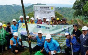 Lestarikan Lingkungan, PLN Bersama Perhutani Tanam 106.236 Pohon di Sekitar Proyek PLTA Upper Cisokan