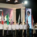 Pengukuhan kader PKB oleh Muhaimin Iskandar.