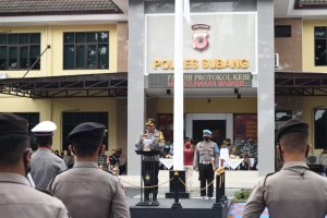 Polres Subang Periksa Senjata Api Milik Personel, Begini Hasilnya