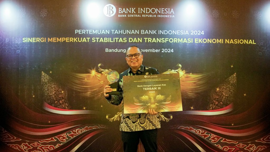 BI Nobatkan bank bjb sebagai bank dengan Layanan Kas Terbaik 2024