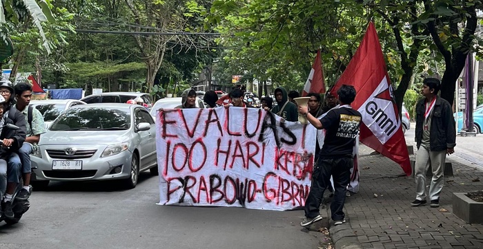 100 Hari Pemerintahan Prabowo-Gibran, GMNI Bandung Gaungkan Delapan Tuntutan