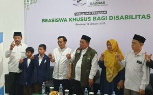 BAZNAS RI Luncurkan Gerakan Cinta Disabilitas di Yayasan Rumah Qur’an Isyaroh, Ini Tujuannya