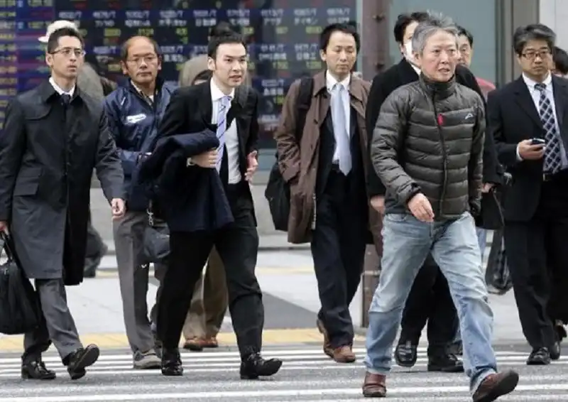 Ilustrasi para pekerja di Jepang (Foto: Net)