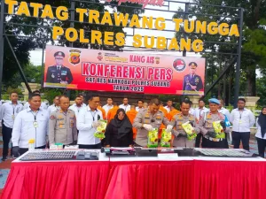 Polres Subang Gagalkan Penyelundupan 5,14 Kg Sabu, Selamatkan 250.000 Jiwa dari Bahaya Narkoba