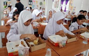 Sebanyak 3.399 Pelajar di Serdang Bedagai Nikmati Program Makan Bergizi Gratis