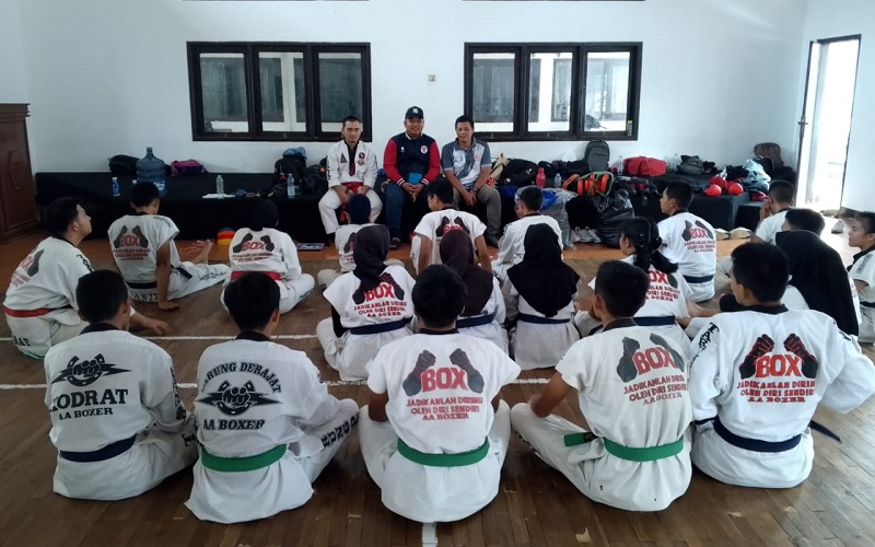 KONI Cianjur Monev Tarung Derajat AA BOXER, Targetkan Medali di Porprov Jabar 2026