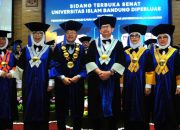 Perkuat Posisi sebagai Kampus Unggulan, Unisba Kukuhkan Lima Guru Besar Baru